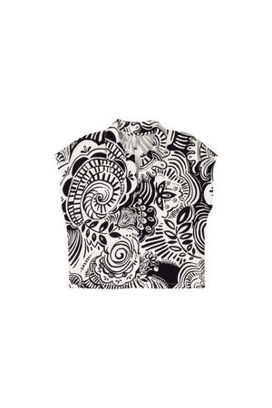 Camisa Feminina Mangas Sem Costura Marialícia Bege