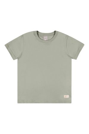 Camiseta Curta Infantil Menino Suedine Colorittá Verde
