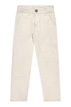 Calça Infantil Menino Linho Colorittá Bege