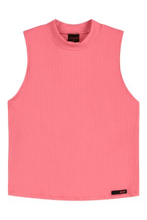 Regata Canelada Juvenil Menina Básica Beats Rosa