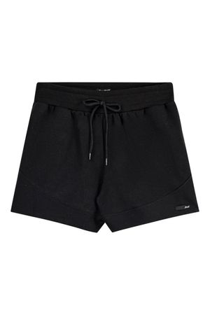 Short Juvenil Menina Moletom Com Bolsos Beats Preto