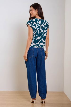 Blusa Feminina De Viscose Marialícia Verde