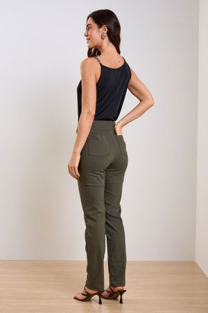 Regata Feminina Degagê Alça Com Detalhe Marialícia Preto