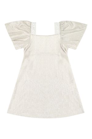 Vestido Infantil Menina Brilho Encantado Colorittá Bege