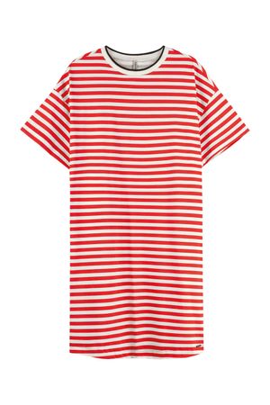 Vestido Feminino Curto com Bolsos Laterais Marialícia Vermelho