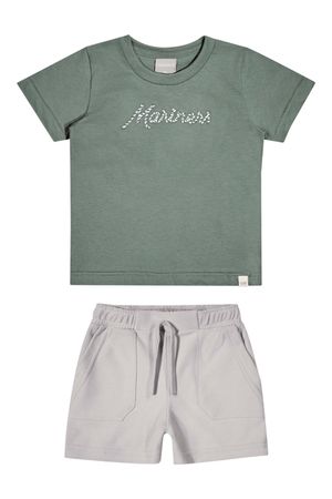 Conjunto Infantil Menino Mariners Colorittá Verde