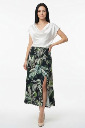 Blusa Feminina Malha Gloss Degagê Marialícia Branco