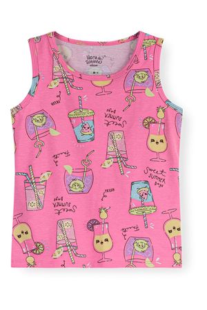 Regata Infantil Menina Delicada Elian Rosa