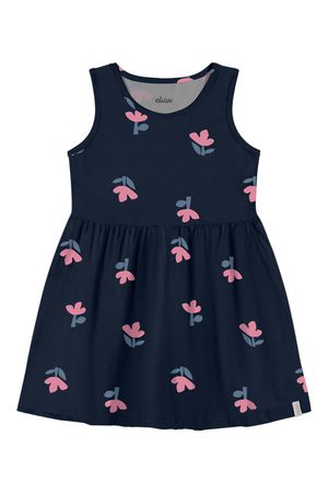 Vestido Regata Infantil Menina Delicado Elian Marinho