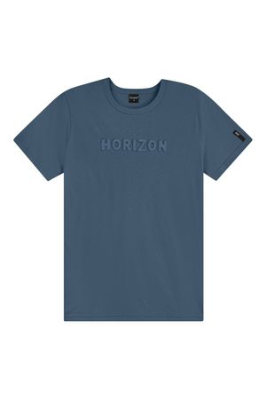 Camiseta Juvenil Menino Horizon Relevo Beats Azul