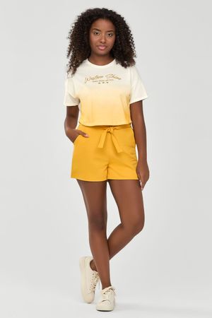 Conjunto Juvenil Menina Western Beats Bege