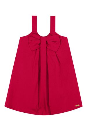 Vestido Infantil Menina Maxi Laço Colorittá Vermelho