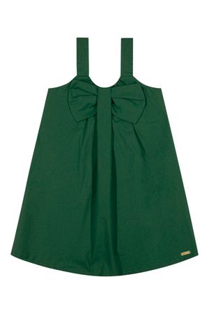 Vestido Infantil Menina Maxi Laço Colorittá Verde