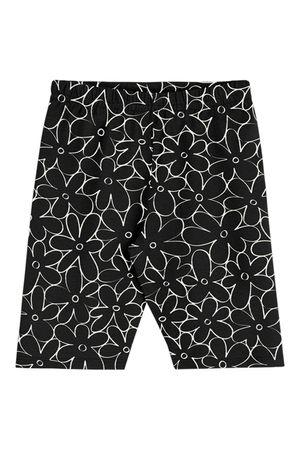 Bermuda Ciclista Infantil Menina Delicada Elian Preto