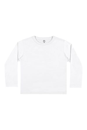 Camiseta Masculina Elian Manga Longa Branco