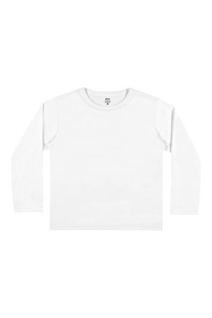 Camiseta Masculina Elian Manga Longa Branco